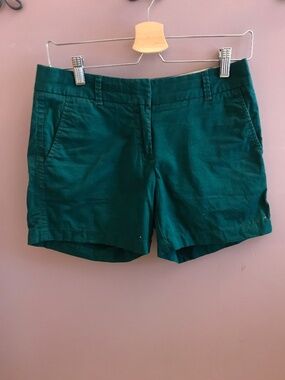 J.Crew Factory Broken-In Chino shorts in green